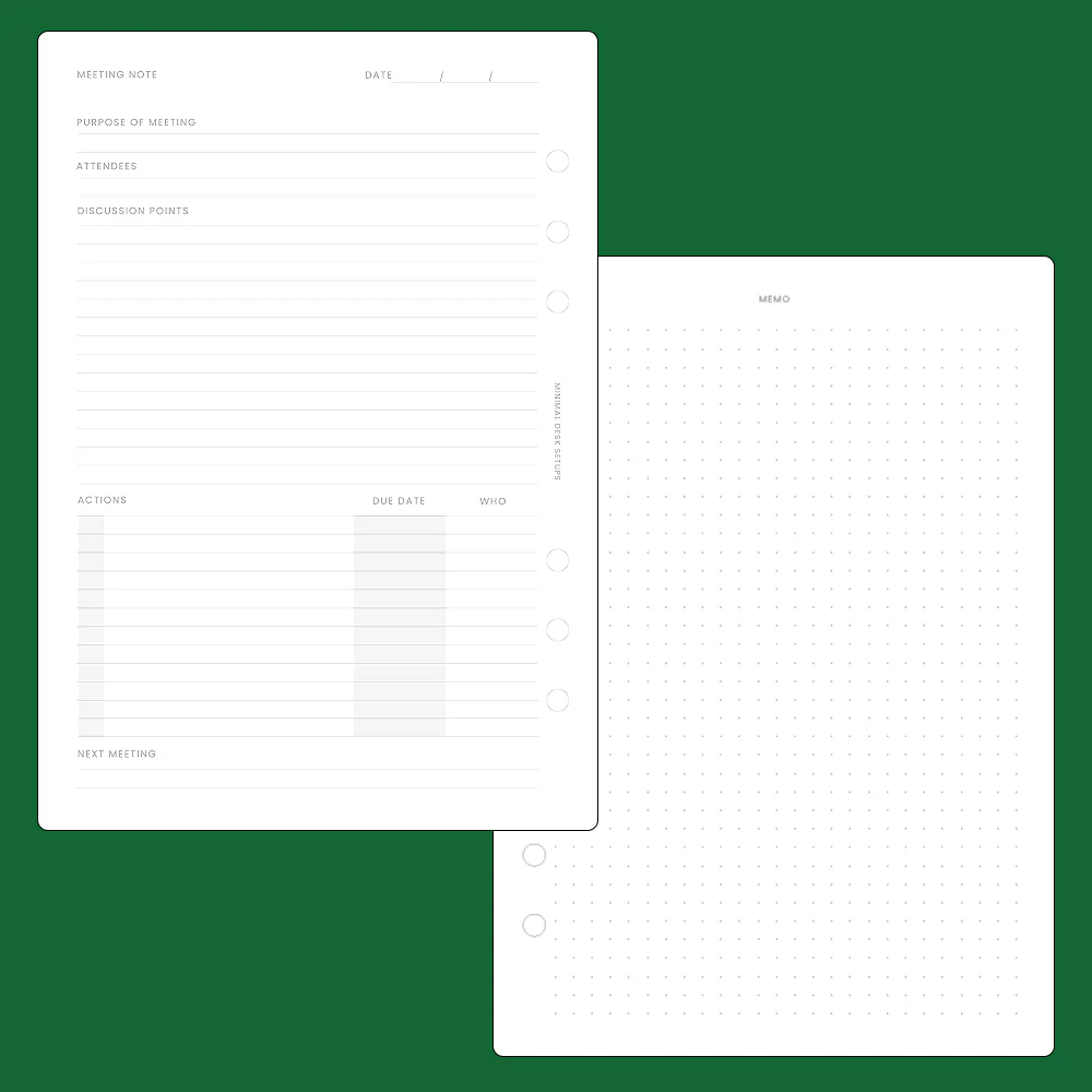 A5 Planner Inserts - Image 16